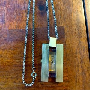 Vintage Watch Pendant